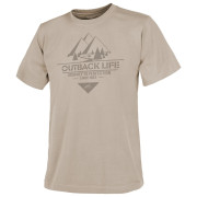 Koszulka męska Helikon-Tex T-Shirt (Outback Life) beżowy Khaki