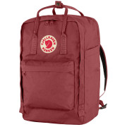 Miejski plecak Fjällräven Kånken Laptop 17" czerwony Ox Red