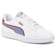 Buty Puma Puma Smash 3.0 Retro Prep biały/niebieski white