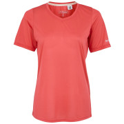 Koszulka damska Regatta W Fingal V-Neck II czerwony Peach Bloom