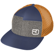 Bejsbolówka Ortovox Logo Air Trucker Cap niebieski Deep Ocean