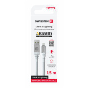 Kabel Swissten Aramid Reinforced USB / Lightning 1,5 m