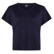 Damska koszulka Icebreaker Women Mer 150 Lodge SS Tee ciemnoniebieski Midnight Navy