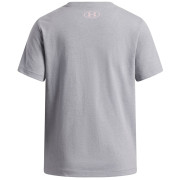 Dziecięca koszulka Under Armour UA G Varsity SS Mod Gray Light Heather