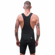 Męskie spodenki rowerowe Sensor Cyklo Entry z szelkami True Black