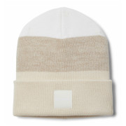 Czapki zimowe Columbia City Trek Color Block Beanie beżowy Chalk