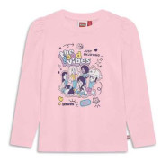 T-shirt dziecięcy Lego Wear Lwtuna 600 Pink