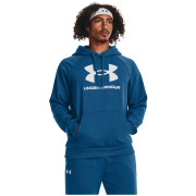 Męska bluza Under Armour Rival Fleece Logo HD niebieski Varsity Blue / / White