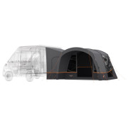 Przedsionek Vango Cove III Air Mid czarny/szary Cloud Grey