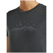 Koszulka damska Icebreaker Women Merino 150 Tech Lite SS Tee Sparkling Stars