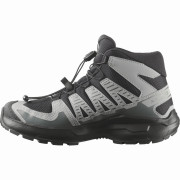 Buty dziecięce Salomon Xa Pro Mid Wp J Black-Sedona Sage-Wrought Iron