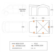 Przedsionek Vango Tailgate Hub Low