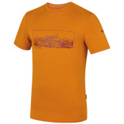 Koszulka męska Zulu Bambus Alpine 210 Short pomarańczowy curry