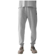 Męskie spodnie dresowe 4F Trousers Cas M603 jasnoszary Cold Light Grey Melange