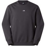 Bluza The North Face U Essential Light Relaxed Crew czarny ANTHRACITE GREY