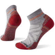 Damskie skarpety Smartwool W Performance Hike Light Cushion Ankle szary/czerwony LightGray