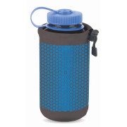 Pokrowiec na butelkę Nalgene Cool Stuff Neoprene Carrier Print czarny/niebieski Black/Blue