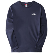 Koszulka męska The North Face Simple Dome Tee Long Sleeve niebieski Summit Navy