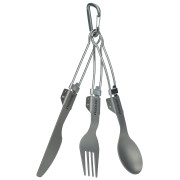 Zestaw sztućców Rockland Titanium Tools