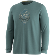 Męska koszulka Smartwool Men's Wander Valley Active Long Sleeve G turkusowy