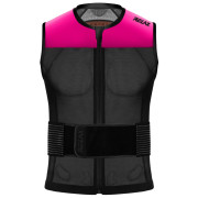 Kamizelka z ochroną kręgosłupa dziecięca Relax Speedmaster Evo Jr. czarny/różówy černá, neon růžová