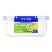 Pudełko na jedzenie Sistema Rectangle Klip It Plus 1l