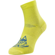 Skarpetki Silvini Enduro Orino żółty NeonBlue