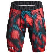 Męskie bokserki Under Armour HG Prtd Long Shorts czerwony/czarny Beta / / Black