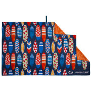 Ręcznik szybkoschnący LifeVenture Printed SoftFibre Trek Towel niebieski/pomarańczowy Surfboard