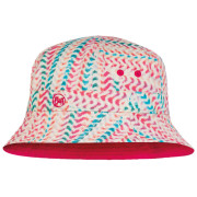 Kapelusik dziecięcy Buff Fun Bucket Hat biały/czerwony Kumkara Multi
