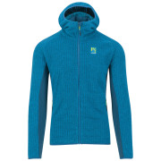 Męska bluza Karpos Rocchetta Hoodie Fleece niebieski Blue Jewel/Seaport