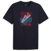 Koszulka męska Puma Graphic Tee ciemnoniebieski New Navy
