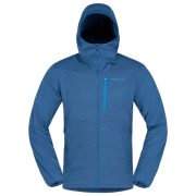 Męska kurtka outdoorowa Norrona Lyngen Thermo 100Active Zip Hood ciemnoniebieski Dark Blue