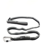 Smycz z amortyzatorem Mountain Paws Shock Absorber Dog Lead czarny Black