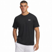 Koszulka męska Under Armour Tech Vent Jacquard Ss czarny/biały Black/White
