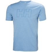 Koszulka męska Helly Hansen Tech Logo T-Shirt jasnoniebieski Cyan