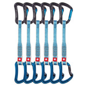 Zestaw ekspresów Ocún Raven Qd Zoom 20 Cm 6-Pack niebieski Blue