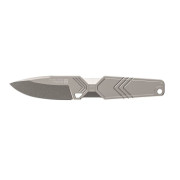 Nóż TB OUTDOOR Monobloc Knife Impact 127 Stainless Steel srebrny