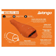 Śpiwór trzysezonowy Vango Microlite 300