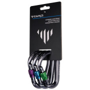 Zestaw karabinków Camp Nimbus Lock 3 Pack szary