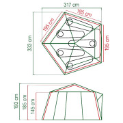 Namiot rodzinny Coleman Polygon 5
