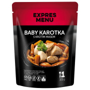 Expres menu Mięso z indyka z młodą marchewką 300g