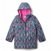 Dziecięca kurtka zimowa Columbia Alpine Free Fall™ II Jacket niebieski/różowy Night Wave Conifers
