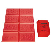 Siedzisko turystyczne Tatonka Foldable Seat Mat 26 X 34Cm czerwony red