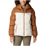 Kurtka zimowa damska Columbia Pike Lake™ II Insulated Jacket brązowy Camel Brown, Chalk