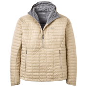 Kurtka męska Rab Microlighter Pullover Down Hoody beżowy
