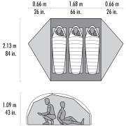 Ultralekki namiot MSR FreeLite 3