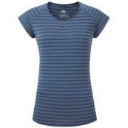 Koszulka damska Mountain Equipment Equinox Wmns Tee niebieski Me-01519 Denim Blue Stripe