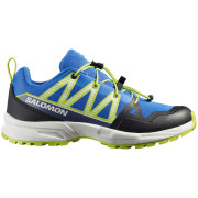 Buty dziecięce Salomon Outscape J niebieski/żółty Strong Blue / White / Acid Lime