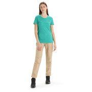 Damska koszulka Icebreaker Tech Lite II SS Tee Cadence Paths